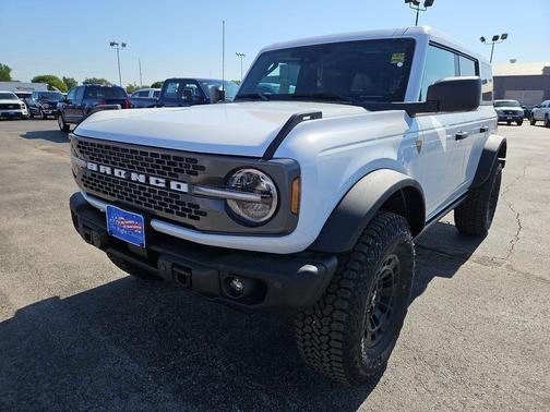 White 2026 Ford Bronco Badlands