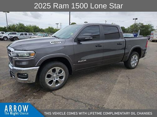 Granite Crystal Clearcoat Metallic 2025 RAM 1500 Big Horn/Lone Star