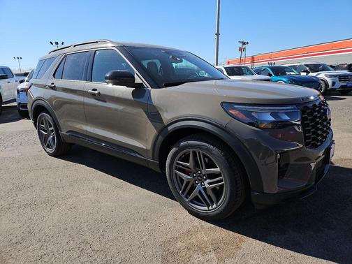 Gray 2026 Ford Explorer ST
