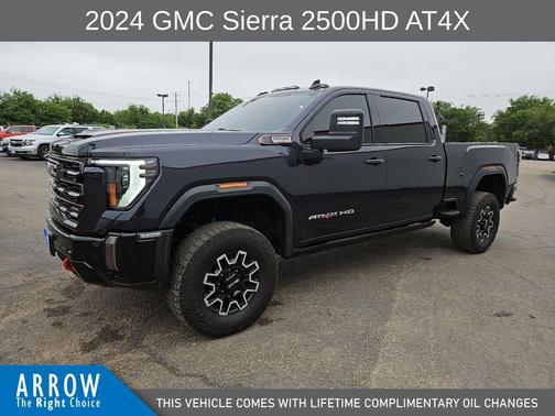 Titanium Rush Metallic 2024 GMC Sierra 2500 AT4X