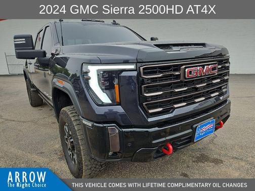 Titanium Rush Metallic 2024 GMC Sierra 2500 AT4X