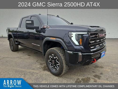 Titanium Rush Metallic 2024 GMC Sierra 2500 AT4X