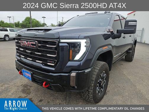 Titanium Rush Metallic 2024 GMC Sierra 2500 AT4X