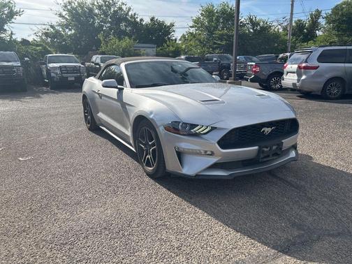 Silver 2018 Ford Mustang