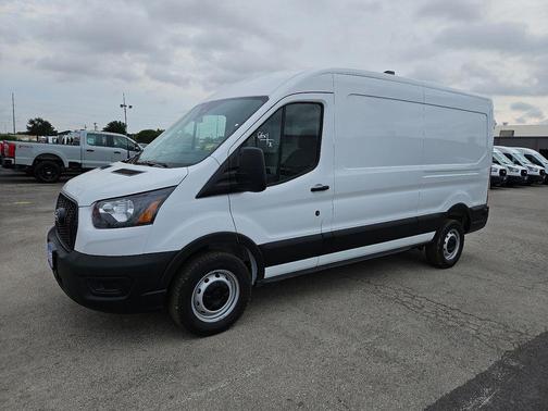 White 2026 Ford Transit-250 148 WB Medium Roof Cargo