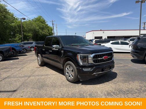 Black Metallic 2022 Ford F-150 Platinum