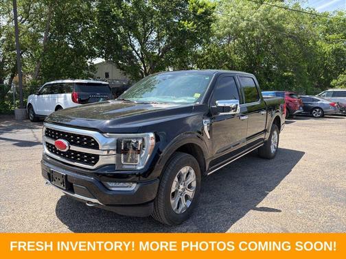Black Metallic 2022 Ford F-150 Platinum