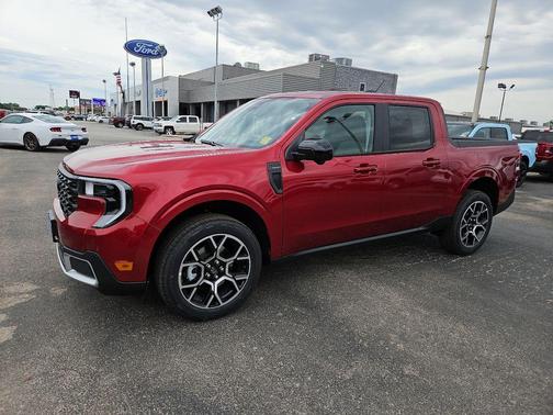 Ruby Red Metallic Tinted Clearcoat 2026 Ford Maverick Lariat