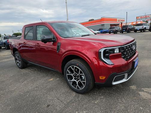 Ruby Red Metallic Tinted Clearcoat 2026 Ford Maverick Lariat