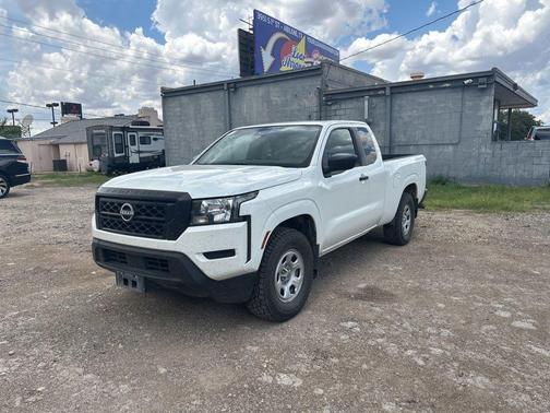 Glacier White 2024 Nissan Frontier S
