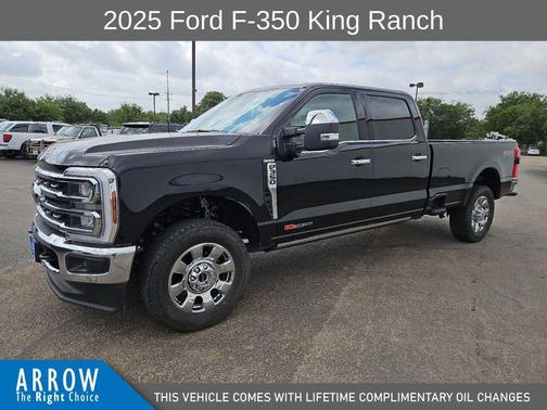 Black Metallic 2025 Ford F-350 King Ranch