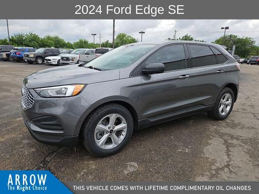 Gray Metallic 2024 Ford Edge SE