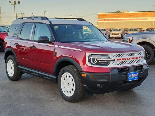 Ruby Red Metallic Tinted Clearcoat 2026 Ford Bronco Sport Heritage