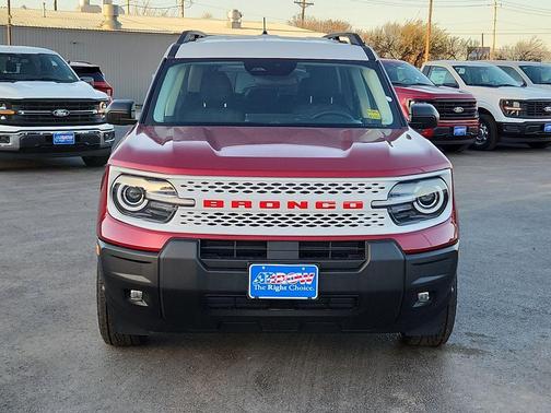 Ruby Red Metallic Tinted Clearcoat 2026 Ford Bronco Sport Heritage