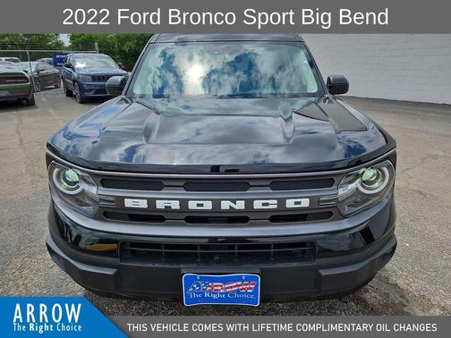 Shadow Black 2022 Ford Bronco Sport Big Bend