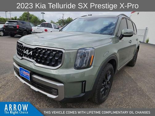 Jungle Green 2023 Kia Telluride SX-Prestige X-Pro