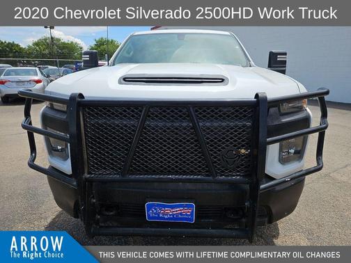 Summit White 2020 Chevrolet Silverado 2500 WT