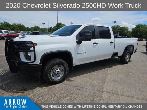 Summit White 2020 Chevrolet Silverado 2500 WT