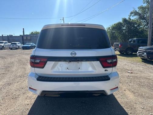 Aspen White 2021 Nissan Armada SL