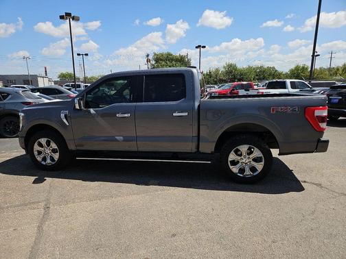 Gray Metallic 2021 Ford F-150 Platinum