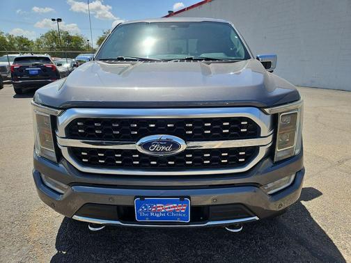 Gray Metallic 2021 Ford F-150 Platinum