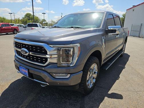 Gray Metallic 2021 Ford F-150 Platinum