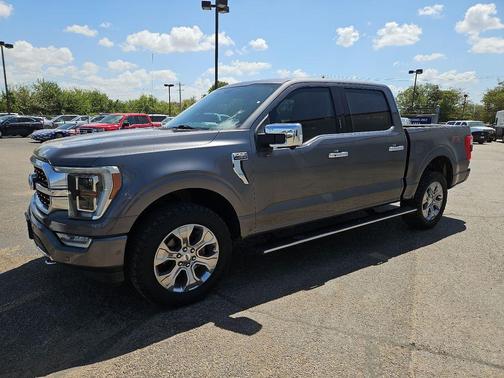 Gray Metallic 2021 Ford F-150 Platinum