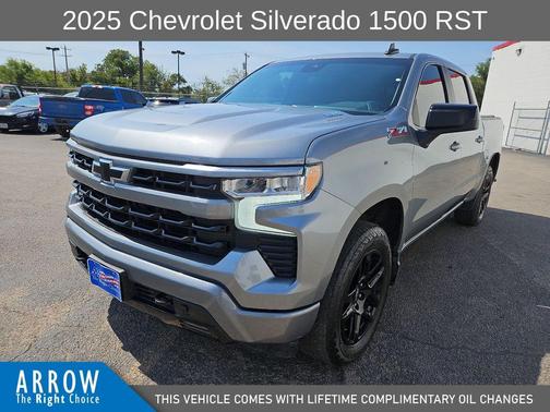 Sterling Gray Metallic 2025 Chevrolet Silverado 1500 RST