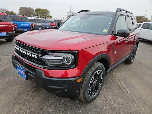 Ruby Red Metallic 2026 Ford Bronco Sport Outer Banks