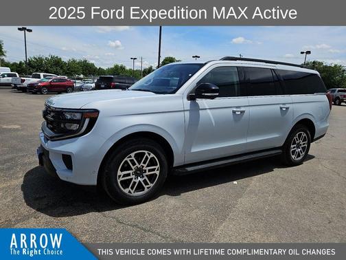 Silver Metallic 2025 Ford Expedition Max Active