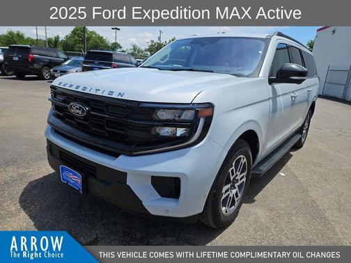 Silver Metallic 2025 Ford Expedition Max Active