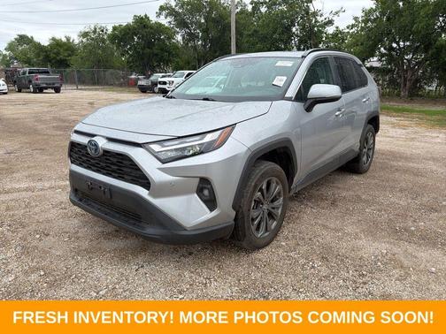 Silver Sky Metallic 2024 Toyota RAV4 Hybrid XLE Premium