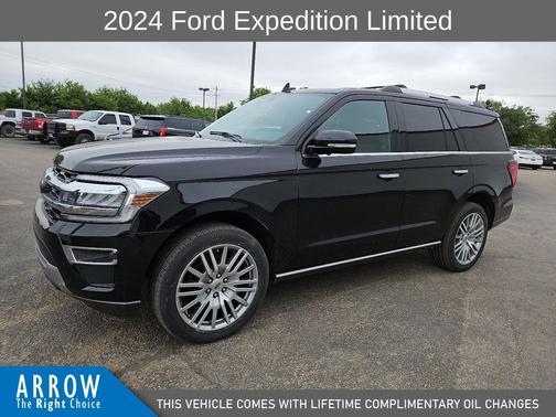 Black Metallic 2024 Ford Expedition Limited
