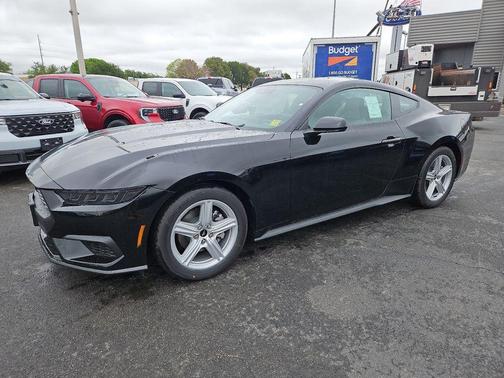 Shadow Black 2026 Ford Mustang EcoBoost