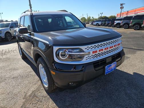 Shadow Black 2025 Ford Bronco Sport Heritage