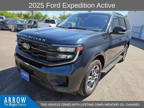 Blue Metallic 2025 Ford Expedition Active