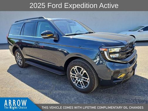 Blue Metallic 2025 Ford Expedition Active