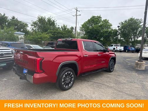 Red 2022 Toyota Tundra Limited