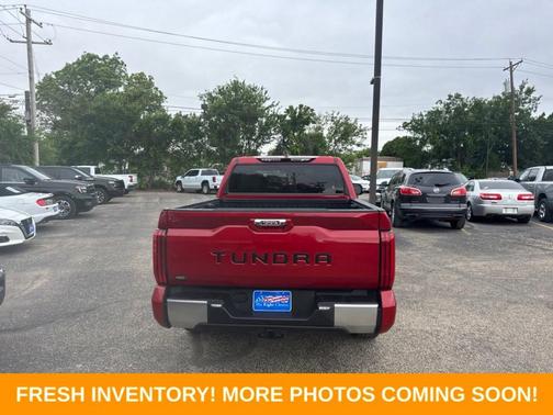 Red 2022 Toyota Tundra Limited