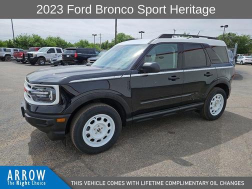 Shadow Black 2023 Ford Bronco Sport Heritage