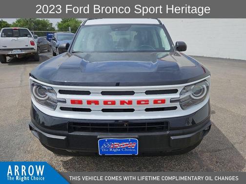 Shadow Black 2023 Ford Bronco Sport Heritage