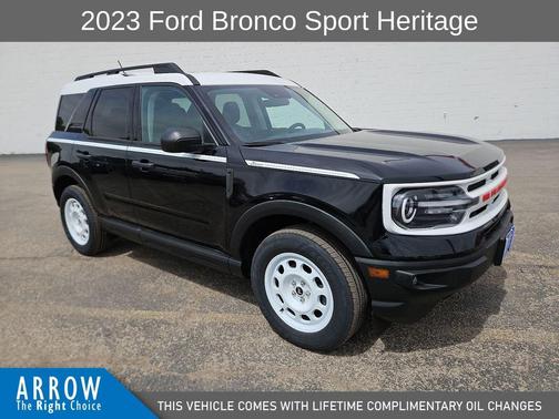 Shadow Black 2023 Ford Bronco Sport Heritage