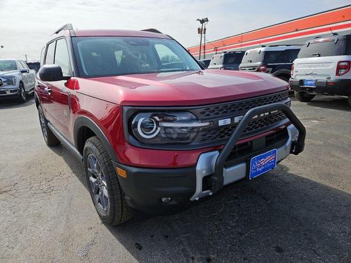 Ruby Red Metallic Tinted Clearcoat 2026 Ford Bronco Sport Big Bend