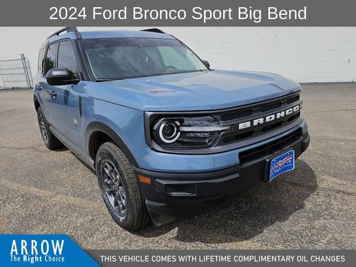 Azure Gray Metallic 2024 Ford Bronco Sport Big Bend