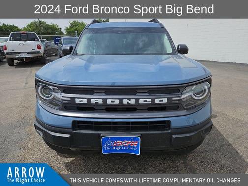 Azure Gray Metallic 2024 Ford Bronco Sport Big Bend