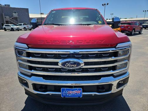 Ruby Red Metallic Tinted Clearcoat 2026 Ford F-350 King Ranch