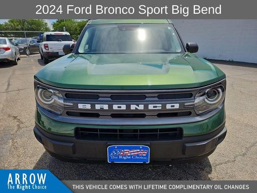 Green Metallic 2024 Ford Bronco Sport Big Bend