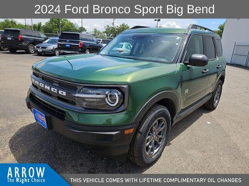 Green Metallic 2024 Ford Bronco Sport Big Bend
