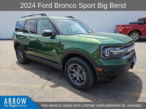Green Metallic 2024 Ford Bronco Sport Big Bend