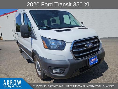 Oxford White 2020 Ford Transit-350 XL